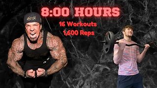 I Attempted The 8 Hour Arm Workout: Rich Piana