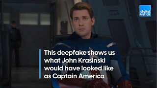 This deepfake shows us what John Krasinski would have looked like as Captain America