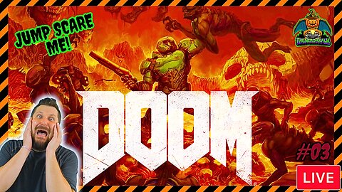 Doom (2016) | Jump Scare Alerts On | Giveaway Winner Picked Live | 1st Time Playthrough #03