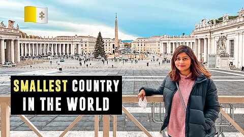 Exploring VATICAN CITY | Smallest Country in the World 🇻🇦 | Trip to Rome, Italy