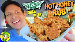 Wingstop® 🛩️ HOT HONEY RUB THIGH BITES Review 🔥🍯🍗 ⎮ Peep THIS Out! 🕵️‍♂️