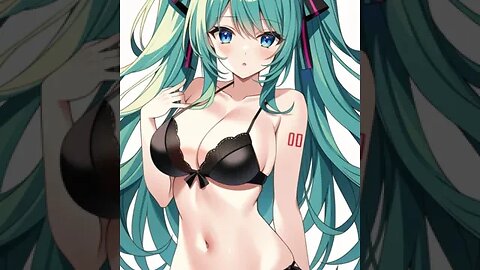 Hatsune Miku, VOCALOID, Boobs-Tilts, Big-Boobs. (初音ミク, ボーカロイド, 乳揺れ, 巨乳)[初音未來, 乳搖, 奶子]