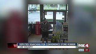 Deputies Search for Convenience Store Robber