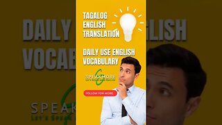 Lesson #31 Improved your English Vocabulary. #educational #englishtranslation #englishvocabulary