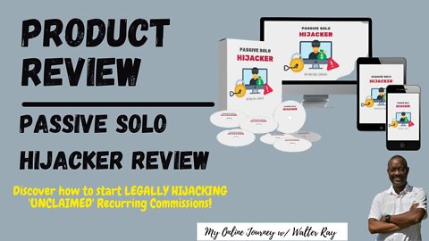 Passive Solo Hijacker Review | Build Monthly Recurring Income on Complete Automation