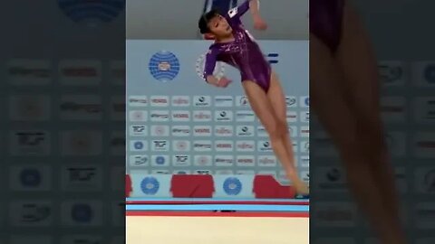 Mika Mizuno 🇯🇵 (JPN) Floor Exercise - 2023 Artistic Junior Worlds Qualifications #shorts