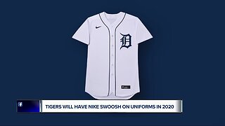 Tigers will have Nike swoosh on uniforms in 2020