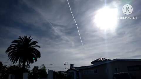 Friday the 13th #geoengineering Bonita,SD, CA 1/13/23 #stratosphericaerosolinjections #SAI #SRM