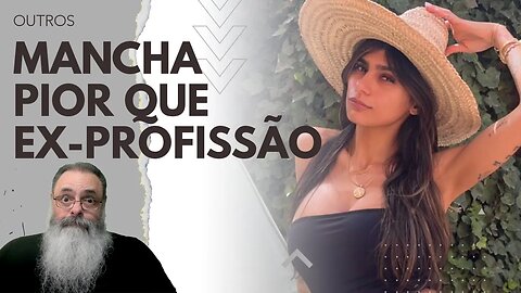 MIA KHALIFA é CANCELADA mas NÃO é SÓ ELA jogando FUTURO no LIXO, a troco de APOIAR TERRORISTAS