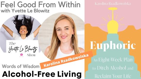 WHY YOU Should Go ALCOHOL-FREE w/Karolina Rzadkowolska #soberoctober #mentalhealth #anxietyrelief