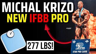 Michal Krizo WINS IFBB Pro Card