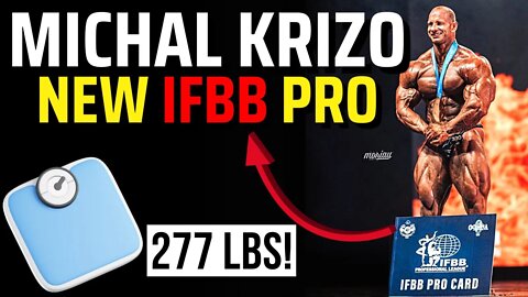 Michal Krizo WINS IFBB Pro Card