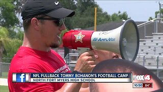 Tommy Bohanon hosts 3rd annual youth football camp