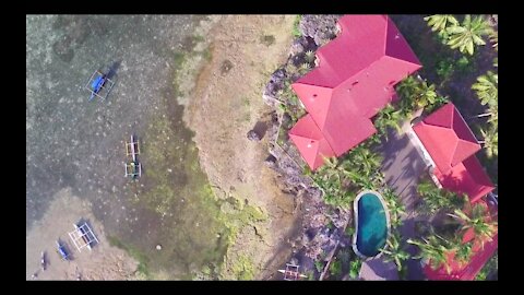 Flying Around Badian Bay- Drone- Philippines