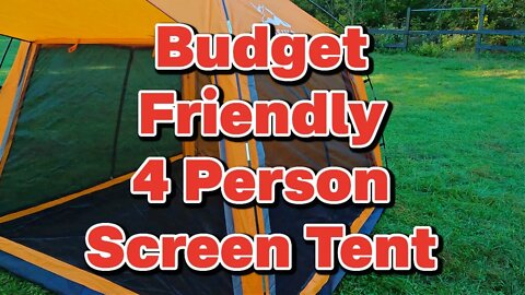 Hasika 4 Person Tent Screen Room ~ A Budget Friendly Option