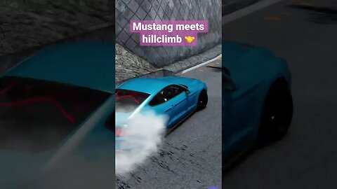 Mustang Hillclimb Drifting #shorts #assettocorsa #forzahorizon5 #drift #drifting #driftcar #f1 #vr