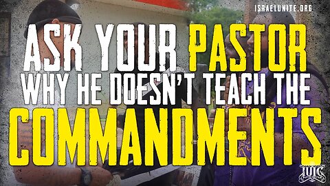 Ask Your Pastor Why He Doesn’t Teach The Commandments