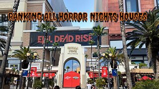 Ranking ALL Halloween Horror Nights Houses 2023! | Universal Studios Hollywood!