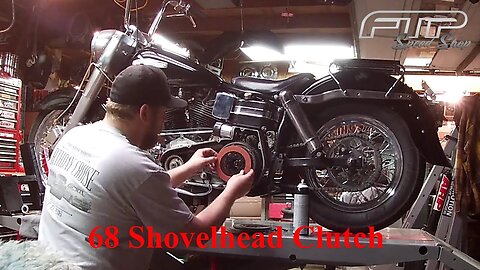 Replacing The Clutch on a 1968 Harley Davidson Shovelhead