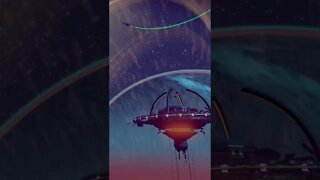 No Mans Sky Chill Music To Make You Fall Asleep Fast | Refueling Station Helios-42 01 | #shorts