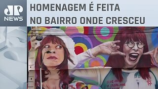 Eterna Rainha do Rock, Rita Lee ganha mural na Vila Mariana, em SP