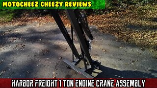 $209.99 Harbor Freight 1 ton Engine Crane assembly. Complete build in about an hour!
