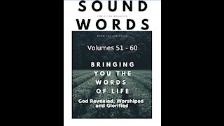 Sound Words, God Revealed, Worshiped, and Glorified