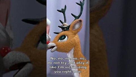 If Rudolph the Red-Nosed Reindeer Watched Stefan Molyneaux #shorts