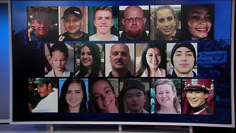 Parkland community honors victims of Marjory Stoneman Douglas High School shooting