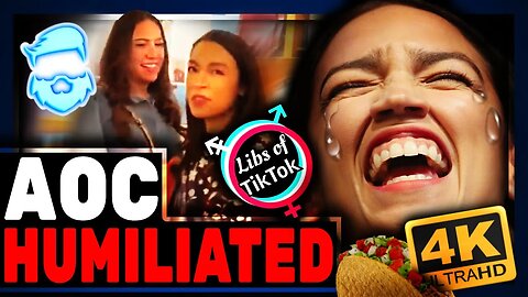 AOC Just Got DESTROYED By LibsOfTikTok In HILARIOUS Caught On Camera Moment! She's Getting Sued!