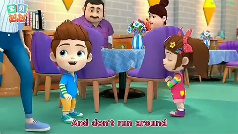 Good Table manners song from Babybus Tv#babybus