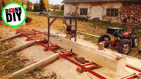 Homemade Chain Sawmill