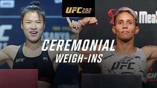 UFC 292: Ceremonial Weigh-In