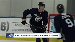 Sabres fan creates a song for Rasmus Dahlin