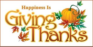 +62 HAPPINESS IS GIVING THANKS, Psalm 107:1-9