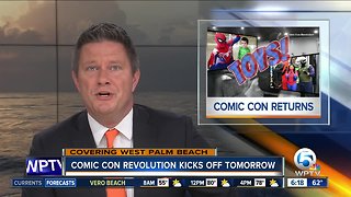 Comic Con Revolution this weekend in West Palm Beach