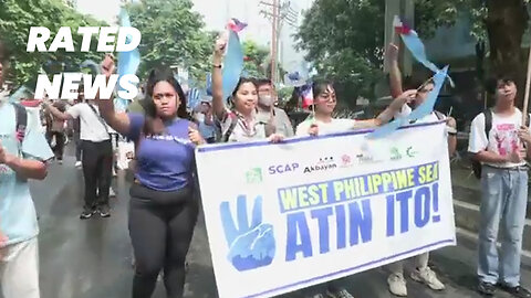 Filipinos Protest Outside Chinese Consulate in Manila Over Harassment