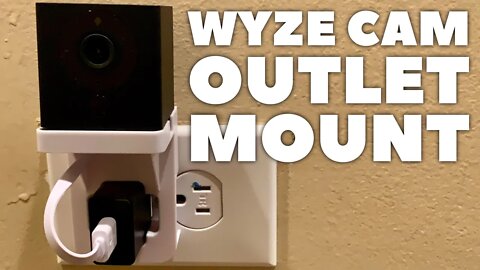 Wyze Cam Wall Outlet Holder Mount by Wasserstein Review