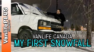 Learning the Hard Way - First Vanlife SNOWFALL and GRILL, their bowl FROZE!