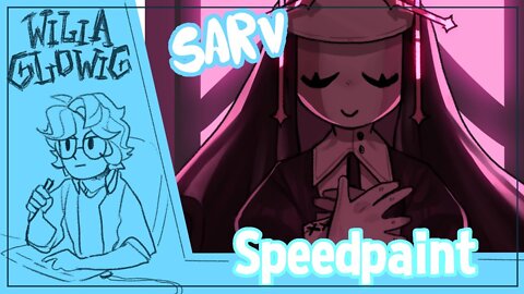 [Speedpaint] - Sarv - [Friday night funkin mod]