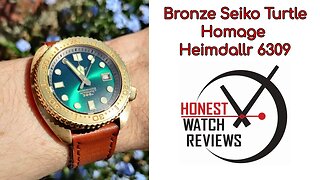 Heimdallr 6309 Bronze Seiko Turtle Homage Honest Watch Review ➕ Lobinni Update & More #HWR