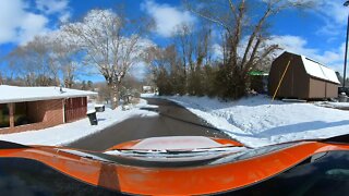 Livingston Tennessee, Elm Grove Rd. After The Snow 360° VR 🥽