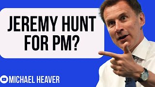 Jeremy Hunt Launching LEADERSHIP Bid?