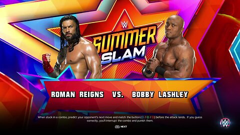 WWE 2k23 Roman Reigns vs Bobby Lashley