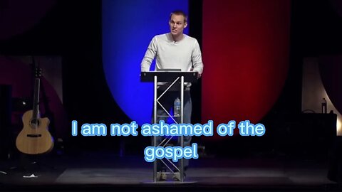 I am not Ashamed of the Gospel: David Platt Recites Romans 1