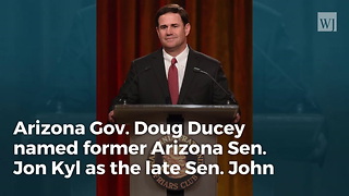 Breaking: Arizona Governor Announces Replacement for John McCain