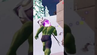 HULK SMASH!!!! 😡☢️💪 Fortnite #shorts