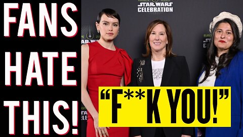 Disney Star Wars BACKLASH goes VIRAL! Fans are DISGUSTED with Woke Activist Rey Director!