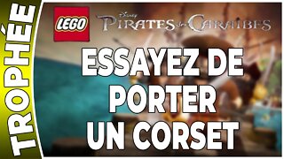 LEGO : Pirates des Caraïbes - Trophée - ESSAYEZ DE PORTER UN CORSET [FR PS3]