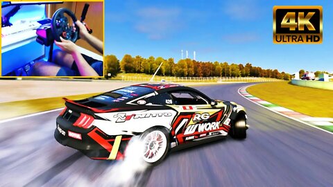 Testing the Mustang RTR Gr8 1000 HP from Drift Pista Mugello - Assetto Corsa